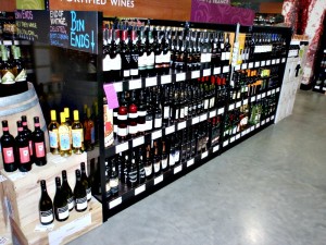 Retail Wine Shelving